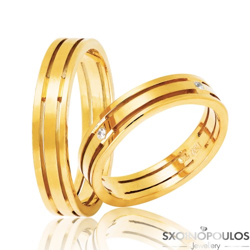 Βέρες Γάμου TR2 (4.50mm)